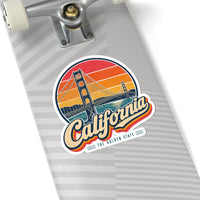 California Golden Gate Bridge Sticker
