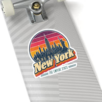 New York Retro Sunset Sticker