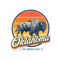 Oklahoma Bison Sticker