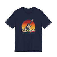 Washington Grunge Guitar Tee