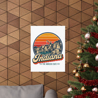 Indiana Limestone Quarry Poster
