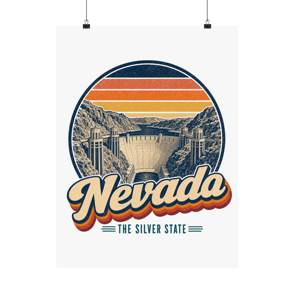 Nevada Hoover Dam Poster