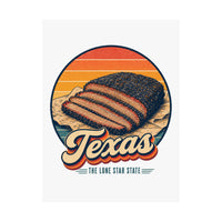 Texas Bbq Brisket Poster
