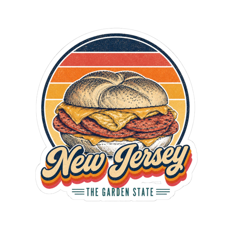 New Jersey Pork Roll Sandwich Sticker