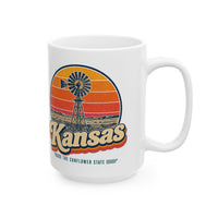 Kansas Prairie Windmill Mug