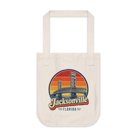 Jacksonville Retro Sunset Tote Bag