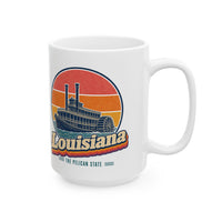 Louisiana Paddlewheel Steamboat Mug