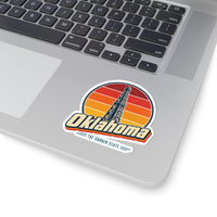 Oklahoma Oil Derrick Sticker