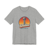 Dallas Retro Sunset Tee