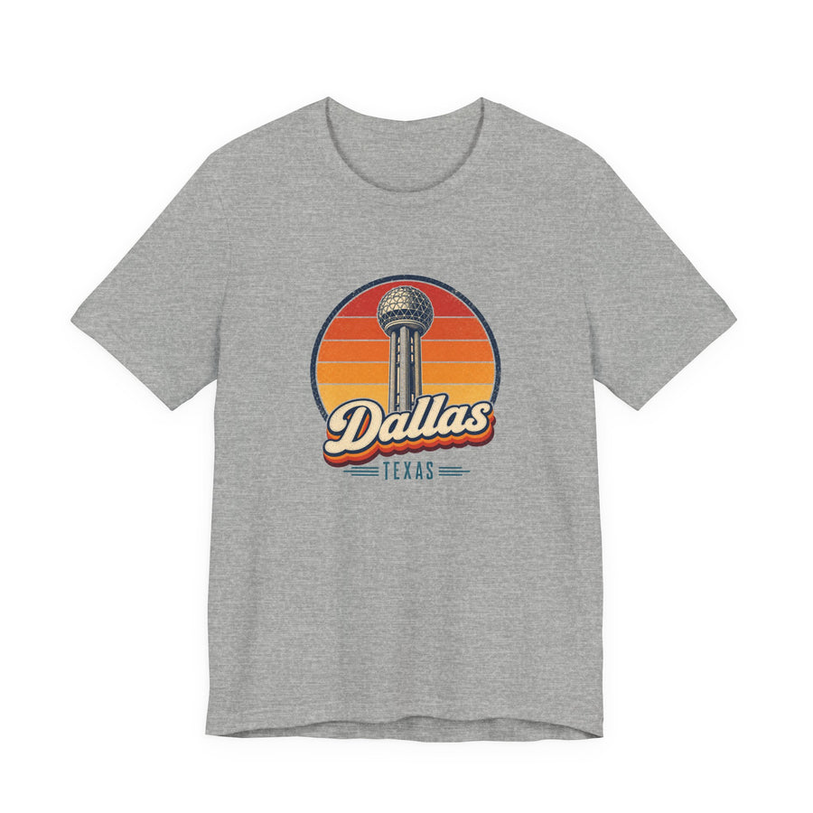 Dallas Retro Sunset Tee