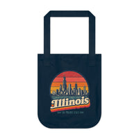 Illinois Chicago Skyline Tote Bag