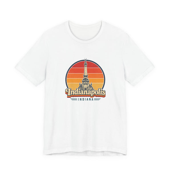 Indianapolis Retro Sunset Tee