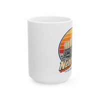 Nebraska Oregon Trail Covered Wagon Mug