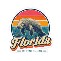 Florida Manatee Sticker