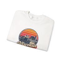 Wisconsin Retro Sunset Sweatshirt