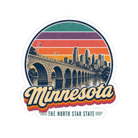 Minnesota Stone Arch Bridge Sticker