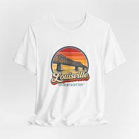 Louisville Retro Sunset Tee