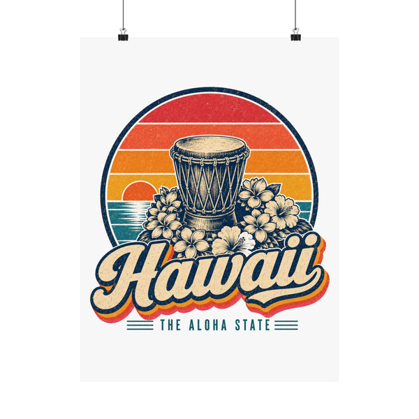 Hawaii Lei And Luau Poster