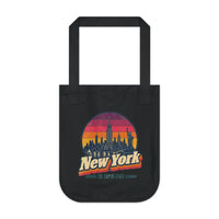New York Retro Sunset Tote Bag