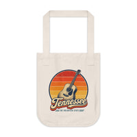 Tennessee Acoustic Guitar Nashville Tote Bag