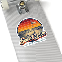 South Carolina Coastal Golf Sticker