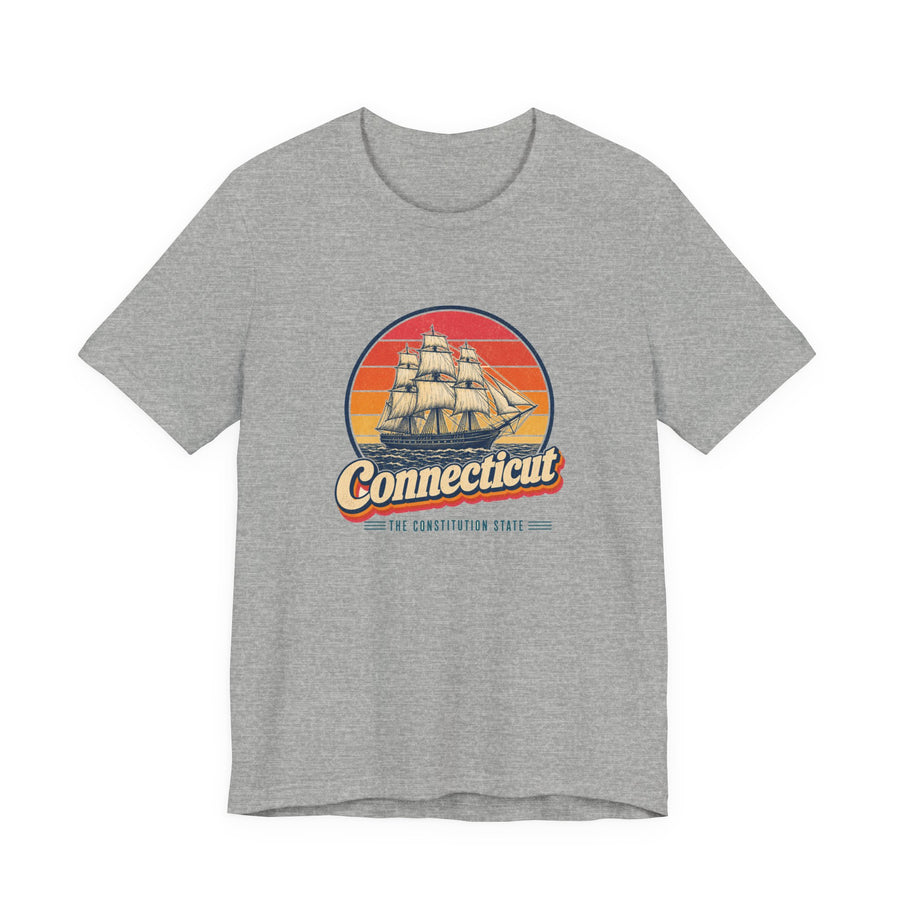 Connecticut Mystic Whaling Ship Tee