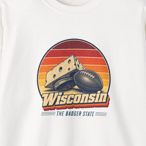 Wisconsin Cheesehead Football Sweatshirt