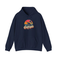 California Grizzly Bear And Star Hoodie