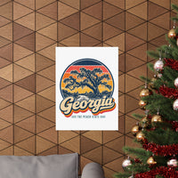 Georgia Savannah Oaks And Spanish Moss Poster