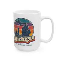 Michigan Mitten State Shape Mug