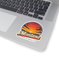 Montana Big Sky Sunset Sticker