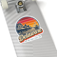 Delaware Rehoboth Boardwalk Sticker