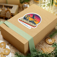 Louisiana Retro Sunset Sticker