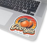 Georgia Giant Peach Sticker