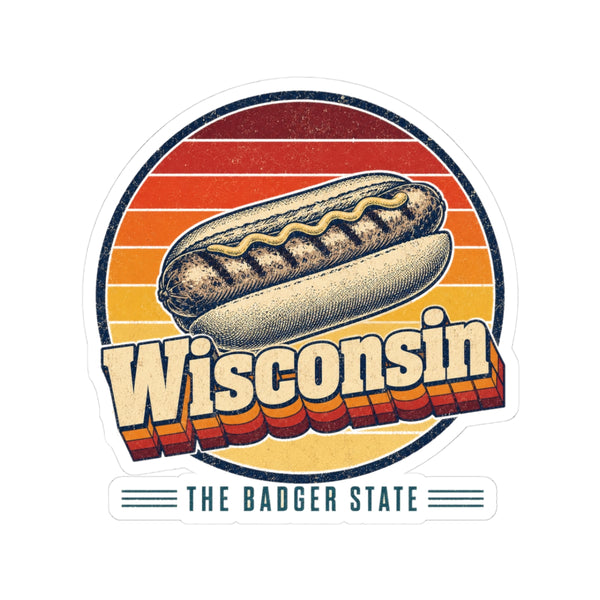 Wisconsin Bratwurst Sticker