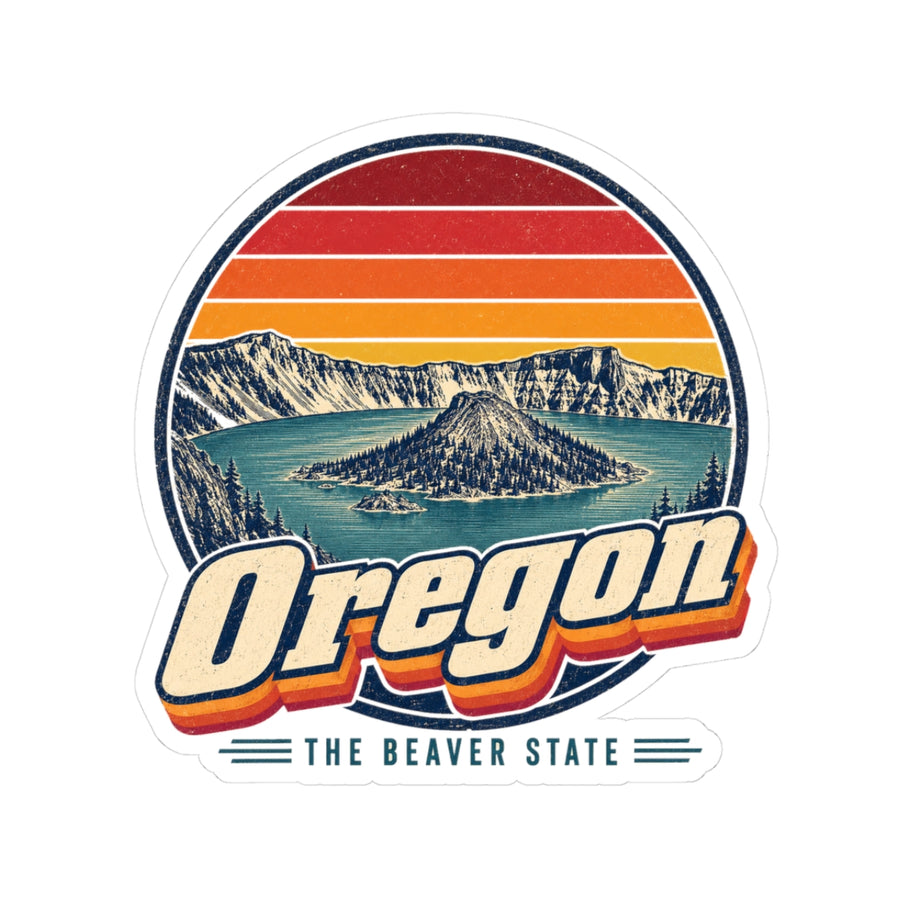 Oregon Crater Lake Sticker