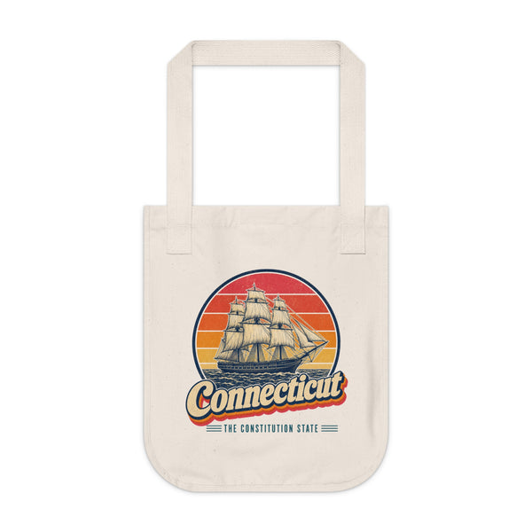Connecticut Mystic Whaling Ship Tote Bag