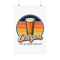 Oregon Craft Beer Poster