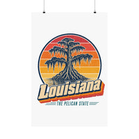 Louisiana Bayou Cypress And Moss Poster