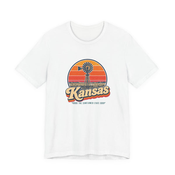 Kansas Prairie Windmill Tee