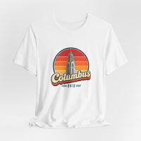 Columbus Retro Sunset Tee