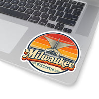 Milwaukee Retro Sunset Sticker