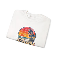 Florida Palm Trees And Beach Sweatshirt