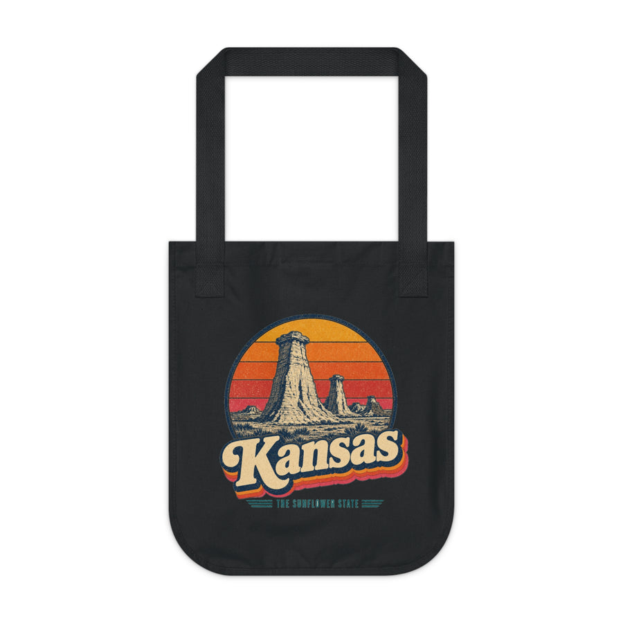 Kansas Monument Rocks Tote Bag