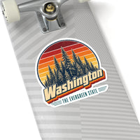 Washington Evergreen Forest Sticker