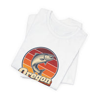 Oregon Leaping Salmon Tee