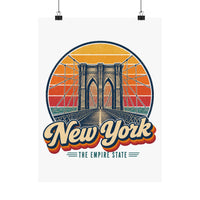 New York Brooklyn Bridge Poster