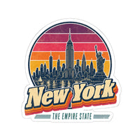 New York Retro Sunset Sticker