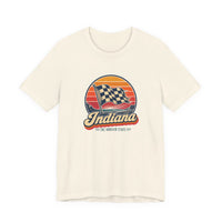 Indiana Checkered Flag Tee