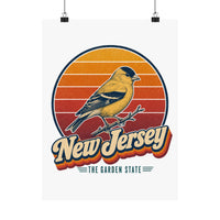 New Jersey Goldfinch Poster